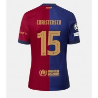 Dres Barcelona Andreas Christensen #15 Domaci 2024-25 Kratak Rukav